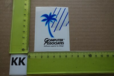Alter Aufkleber Computer COMPUTER ASSOCIATES Software
