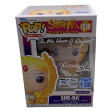MELENDY BRITT Signed SHE-RA LE WonderCon Exclusive Shimmer Funko POP JSA COA
