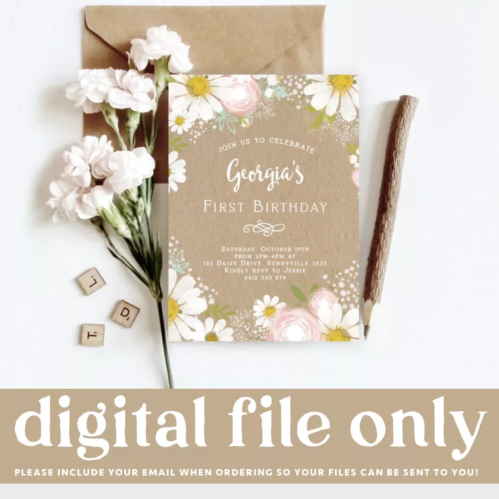Invitation girl on sale