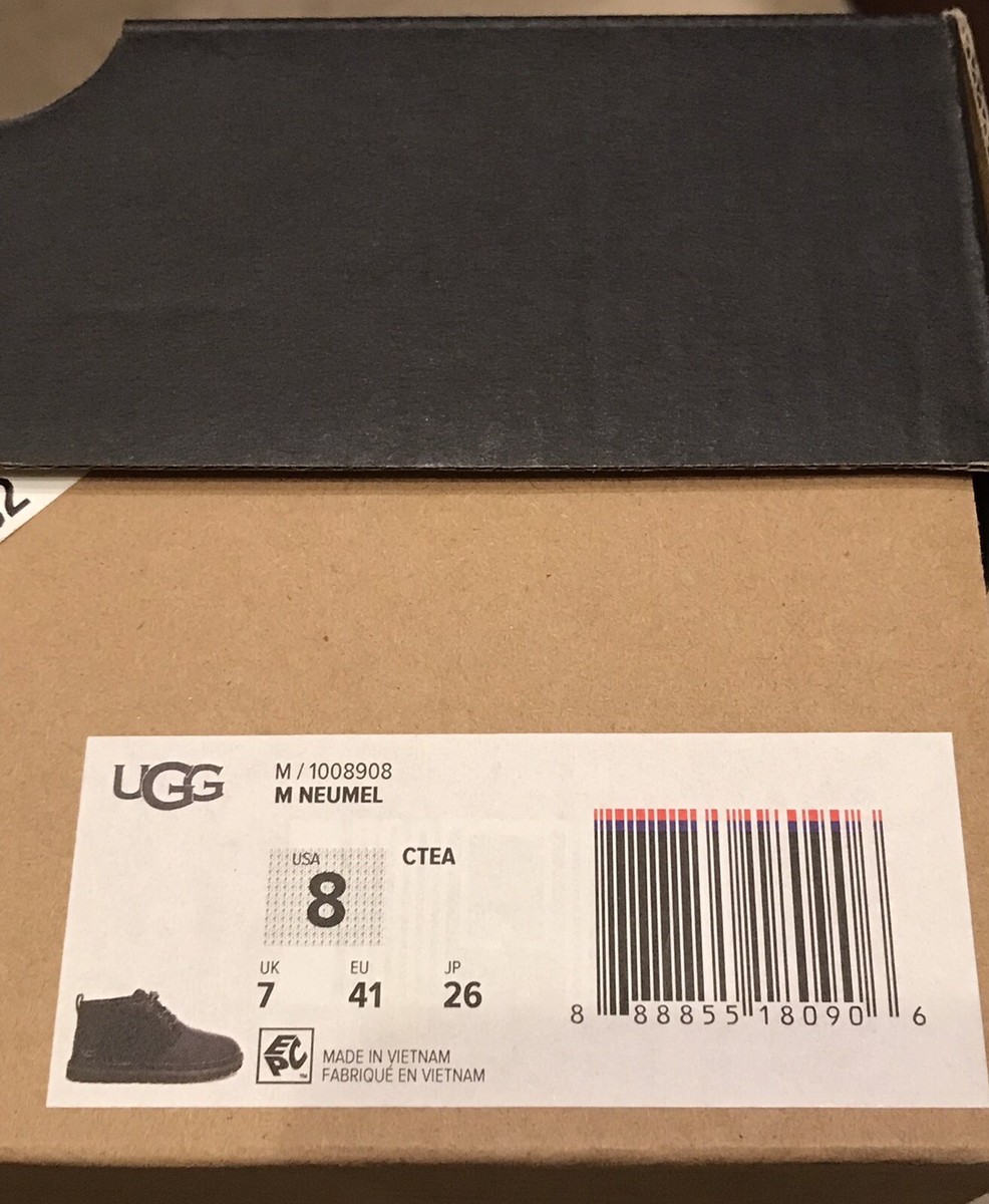 UGG M Neumel Box Label - Black and Brown UGG Men main image 3