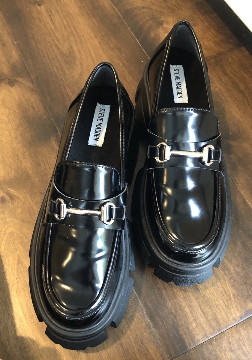 Steve Madden::ブーティ:9.5[RESALE] Steve Madden Assured Pearl Embellished Ankle Strap Block