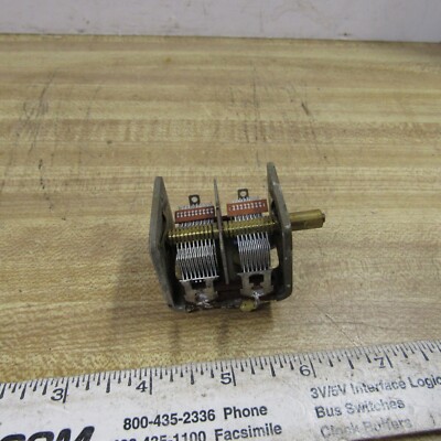 VARIABLE CAPACITOR 2 section 8 to 294 pF 5 to 132 pF 1/4 in shaft