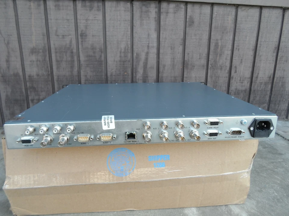 Ericsson Tandberg RX1290 DVB-S/S2/ASI IRD RF SAT RECEIVER DECODER All LicensesOK - Image 2 of 4