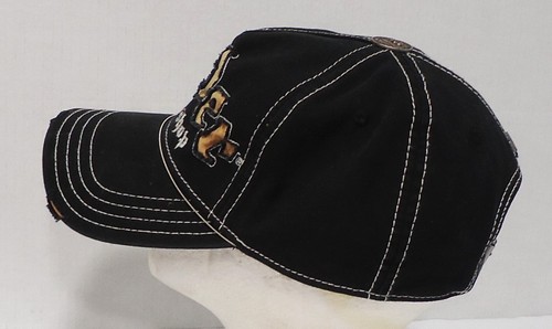 Fender Trucker Hat Cap Rare Custom Shop Distressed Black Guitar Recessed Letters - Picture 4 of 18