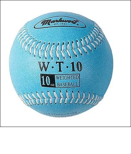 Markwort Weighted Baseballs Synthetic Cover Color Coded Throwing Training Aids