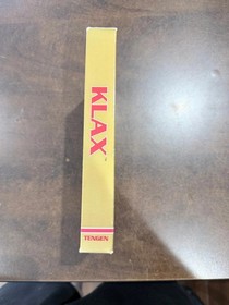 Klax Nintendo NES Complete CIB with Tengen Inside Box Included!