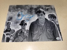 Oliver Stone Signed 11x14 Photo Platoon Director JSA #2