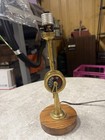 Vintage Brass Ship Telegraph Table Lamp - Chadburns Liverpool & London Maritime  — photo 2