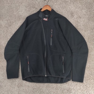 Musto Performance Fleece Jacket XL Black Full Zip Pockets