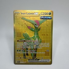 Iron Leaves EX 213/162 Pokemon Card - SV05: Temporal Forces   on eBay