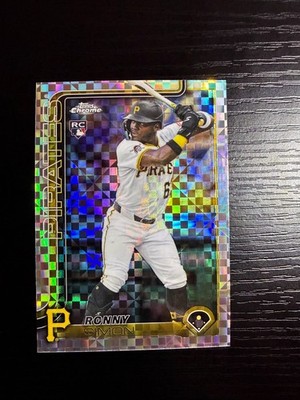 2025 Topps Chrome Update Series - Ronny Simon #USC35 X-Fractor (RC)