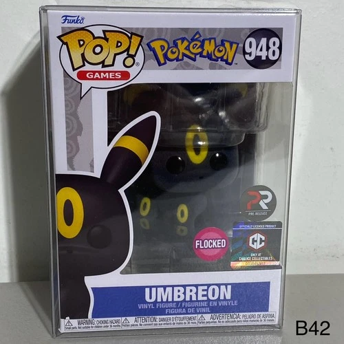 Funko POP! Pokémon: Umbreon Flocked Chalice Collectibles Exclusive #948
