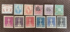 Timbres Taxe Ancienne Colonie Française Guinée Neufs Obliteres Classique France 