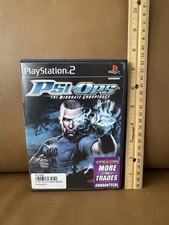 PS2 Psi-Ops The Mindgate Conspiracy Game ~ PlayStation 2 ~ Vintage 2002