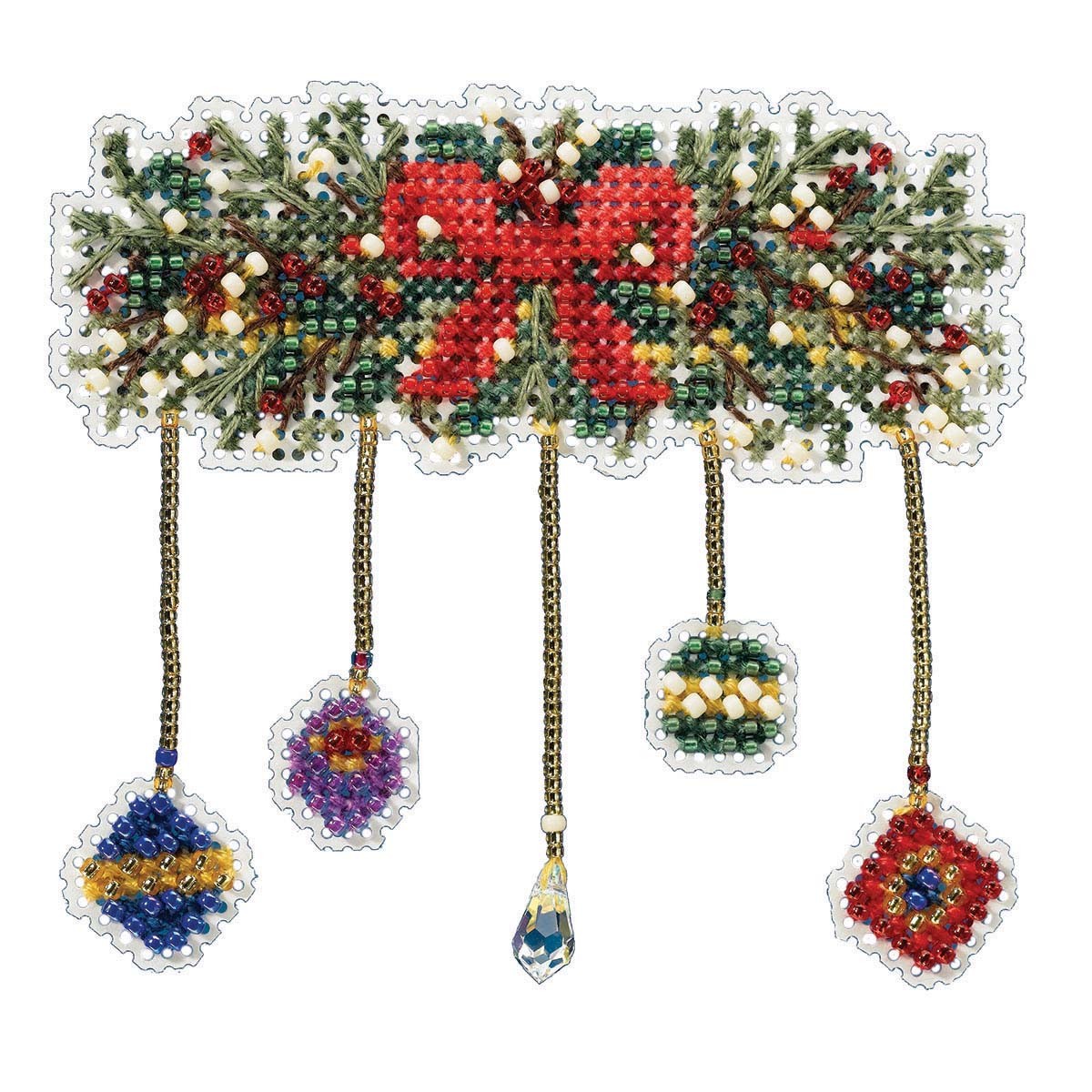 Wichelt Imports, Inc. Garland Ornament Counted Cross-Stitch Kit
