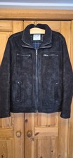 CANDA- Wildlederjacke dunkelbraun Gr. 58