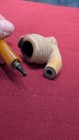 Antique French White Clay Stemmed Pipe Bearded TURK’S HEAD For Collection RARE — photo 8