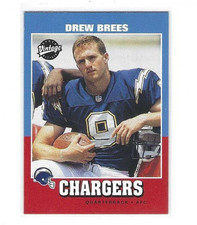 2001 Upper Deck Vintage Football Drew Brees ROOKIE card #251 - See Scan!