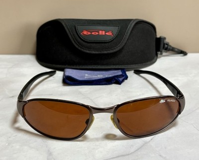 Vintage BOLLE VANADIUM 2.0 SUNGLASSES Matte Copper Made In Italy