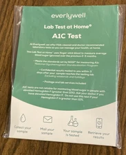 NEW Everlywell  A1C TEST   Lab Test at Home  -new