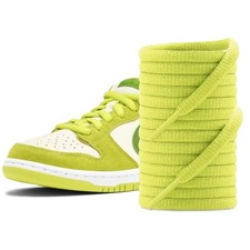 Fat Oval Laces for SB Dunk Low/High Pro Sneakers, 5/16" Ultra Wide Thick Oval