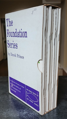 The Foundation Series by Derek Prince Complete Boxed Set w/All 7 Books