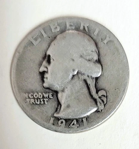 🔥1941-D 25C Washington Quarter