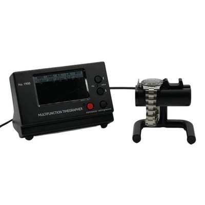 Weishi No.1900 Timegrapher Mechanical Watch Timing Machine Multifunction Black