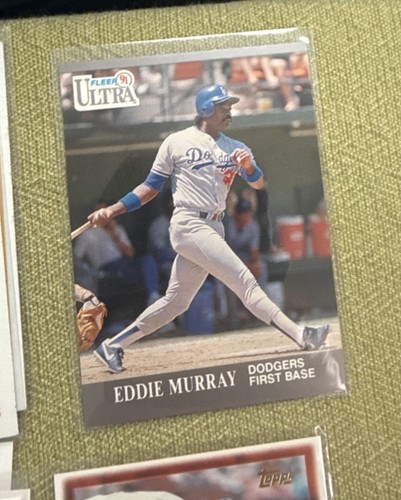 Eddie Murray Lot 200 Karten Hall Of Fame. Orioles, Mets, Dodgers, Indianer. - Bild 15 von 24