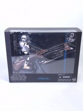 NEW Hasbro Star Wars 6  Black Series SPEEDER BIKE Vehicle w BIKER SCOUT Kenner