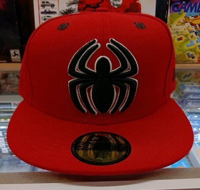New Era Spider-Man 9fifty Original Fitted 7 1/4 NEW NEVER WORN Red Marvel Comics