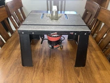 CRAFTSMAN 925480 All-Metal Router Table w/ 1.5 HP 315.175050 Combo Set, Tested