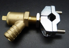 Self Bore  / Cutting 15mm  Tap with 15mm Drain Off Cock - for Garden Supply etc