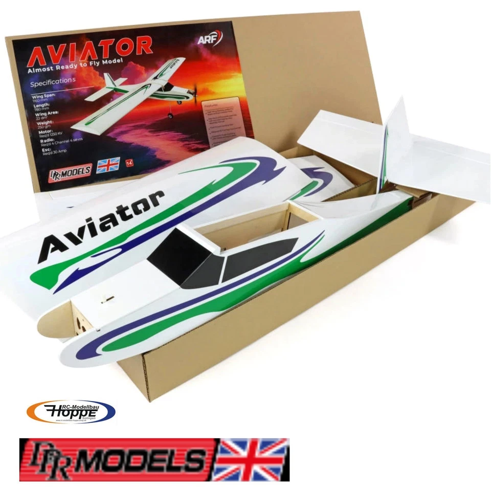 DPR # Models DPRRC011 Aviator R/C EP Trainer 120cm Balsa ARF (w/o electronics)