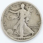 1917-S Reverse Walking Liberty Half Dollar VG details Silver WLH 50c