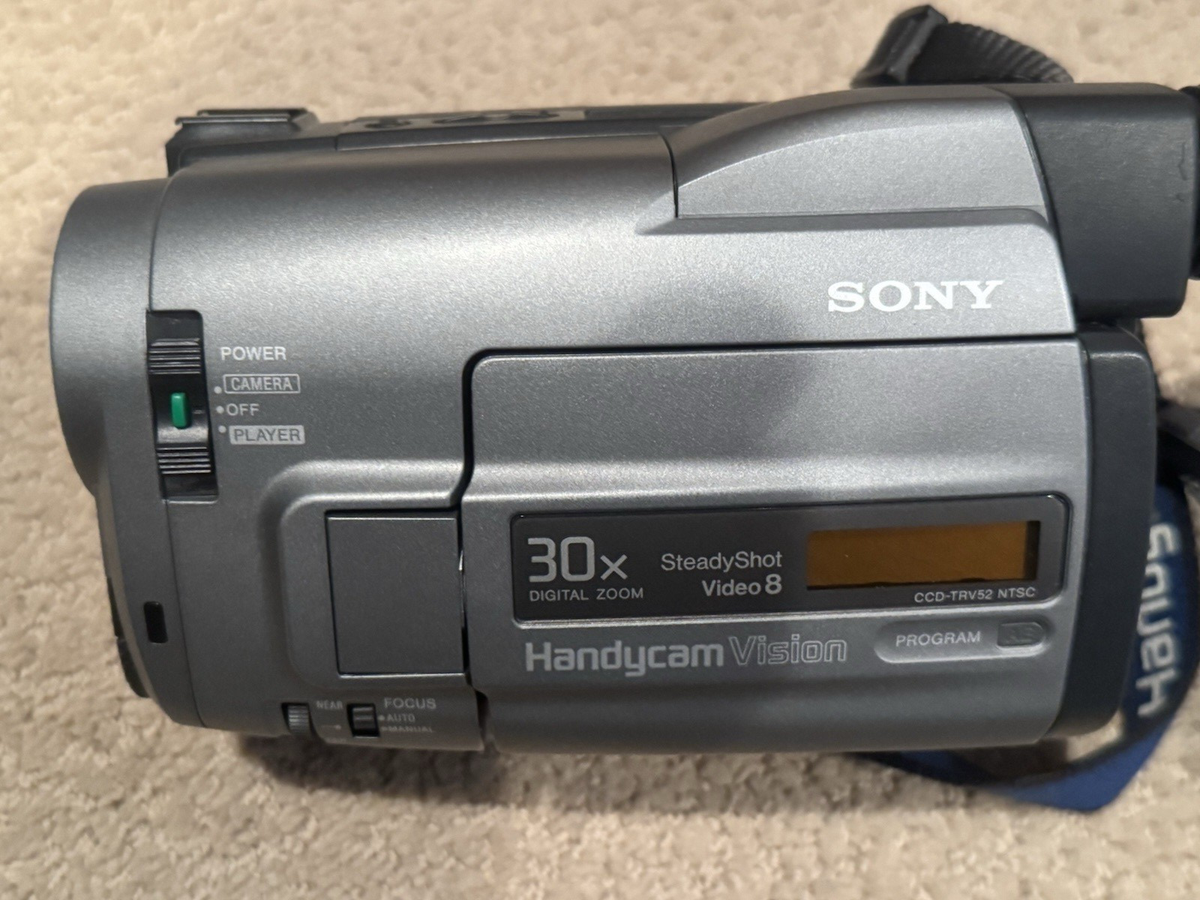 Sony HandyCam Steady Shot Video 8 from the 1990's | eBay