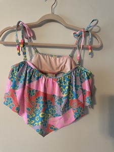 NWT No Boundaries Swim Top Size L 11-13 Top Only New Swim Wear