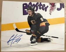 Vegas Golden Knights Cody Glass  Signed Autographed 11x14 Photo COA #1