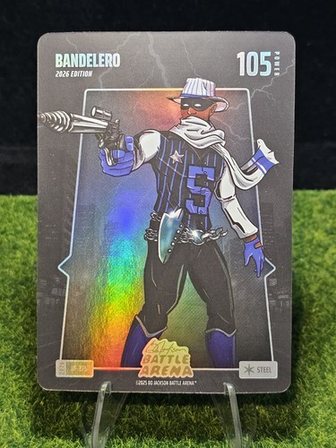 2026 Bo Jackson Battle Arena #BF-275 Paulo `Bandelero` Banchero Steel Battlefoil