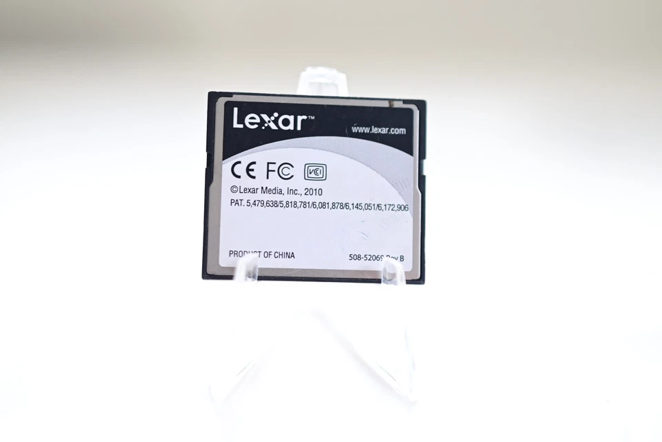 Lexar 4GB Platinum II Compact Flash Memory Card High Speed - Image 2 of 2