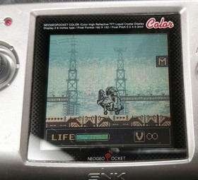 SNK Neo Geo Pocket Silver Console Metal Slug Fatal Fury 2 Games Japan