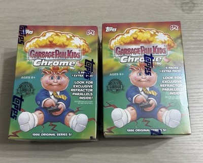 2022 Topps Garbage Pail Kids Chrome Series 5 Blaster Box x2 (Brand New)