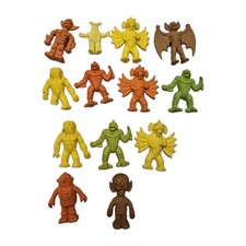 LOT OF DIENER RUBBER ERASERS ROBOT SPACE RAIDERS MONSTERS VINTAGE RARE