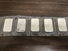 1 oz Silver Bar - APMEX (Lot of 5 Bars)