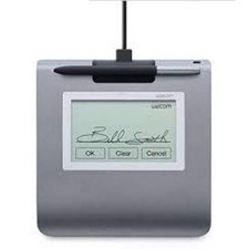 Wacom LCD signature pad featuring a 4.5'' F-STN mono display 320x200 resolution