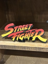 Street Fighter شاشة Sign جديد With حامل