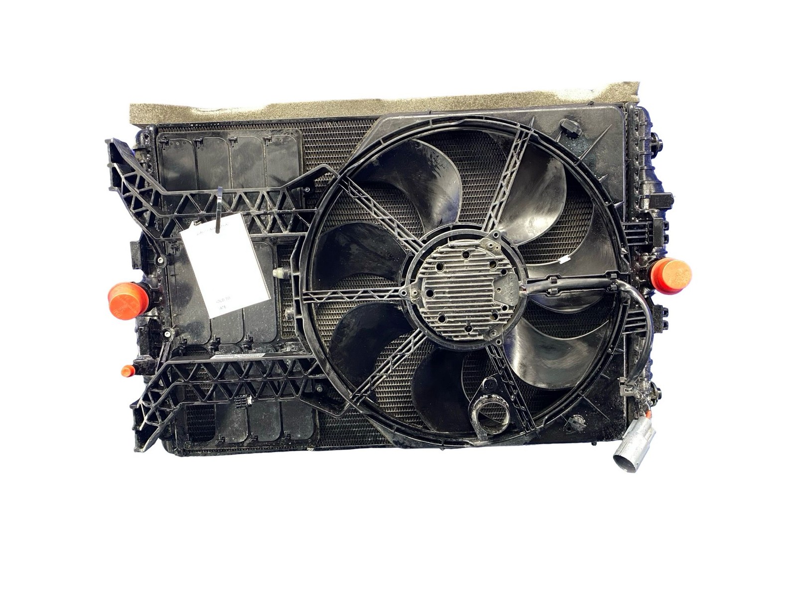 2016-2021 Mclaren 570s RWD 3.8L Rear Left Cooling Radiator Ac Condenser Fan Set