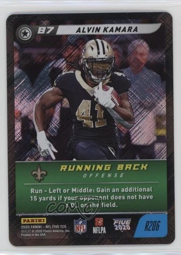 2020 Panini NFL Five TCG Galactic Alvin Kamara #R206 | eBay