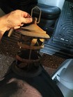 Antique Look Lamp.  Battery Pack Does Need Reattached To Wires.  12" Tall — photo 1