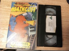 Vintage 1984 The Crazy Adventures Of Heathcliff Vhs Tape . Tape /Paper Has Mould